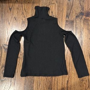 Long Sleeve Turtle Neck Top